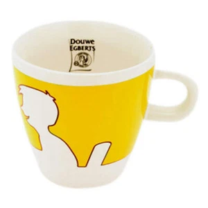 Douwe Egberts Design People, Kaffee Becher, Tee Tasse, Porzellan, Gelb, 260 ml - Bild 1 von 1