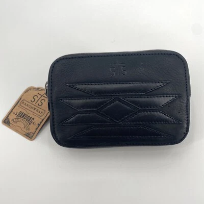 Bolso de mano pequeño de cuero occidental negro sTs nuevo con etiquetas Foto 1 de 4