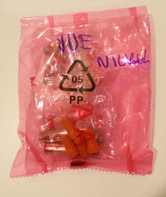 Harbor Breeze VUE 44" Ceiling Fan New Nickel Hardware Pack Blade Screws Etc. - Image 1 of 4