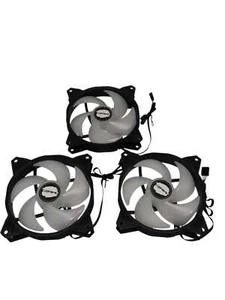 upHere 4Pin PWM 120mm Rainbow LED Ventilateurs de Boitier PC Silencieux - Bild 1 von 5