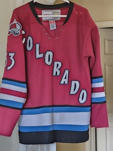 Patrick Roy Colorado Avalanche Burgundy "2001-2007 Throwback" CCM NHL Jersey - Picture 1 of 4