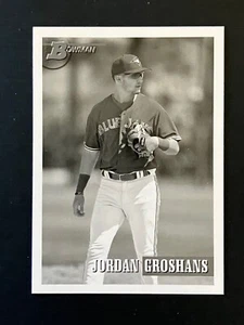 2021 Bowman Heritage Black & White Jordan Groshans Toronto Blue Jays SP - Picture 1 of 1