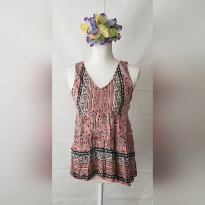 ANGIE Floral Print Tank Top - Image 1 of 4