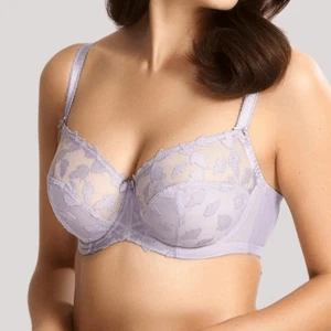 NEW Panache Corrine Underwire Balconnet Bra Size 34G thistle periwinkle purple - Picture 1 of 12