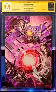 TRANSFORMERS 12 Shockwave Virgin CGC ss 9.9 not 9.8 Giang + Optimus Prime Remark - Picture 1 of 1