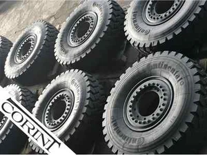14.00R20 CONTINENTAL HCS MIT HUTCHINSON ALUFELGE 10X20_UNIMOG_MAN KAT_1400R20 - Bild 1 von 12