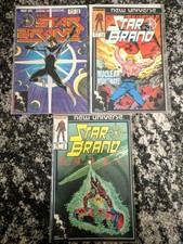 Star Brand #2,8,11 **THREE ISSUE LOT** (Marvel 1986) New Universe - Jim Shooter