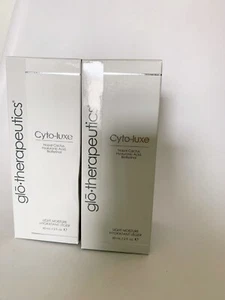glominerals Glo Therapeutics moisturizer lot of 2 cyto luxe light moisture 2 oz - Picture 1 of 5