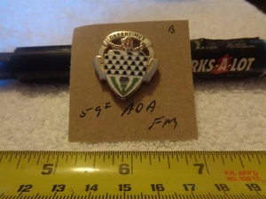 59th Air Defense Artillery Foreign Made Unit Crest, DI, DUI (DRAW#AK) - Picture 1 of 2