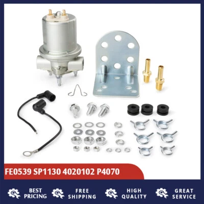 1 件电动燃料泵带 1/4 英寸 NPT 进气口和插座 4-8 psi E8470 P4070 SP1130 — 第 1/4 张图片