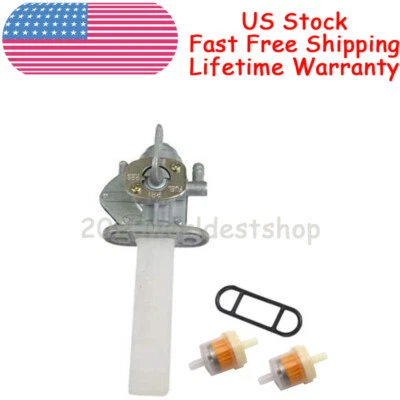 Conjunto de interruptor de válvula de combustible para Kawasaki KZ1000 Police 750 LTD 51023-1375 Foto 1 de 4