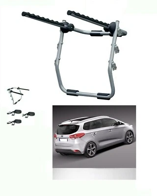 PORTABICI POSTERIORE 3 BICI PER KIA CARENS ANNO 2014  3 BICI UOMO DONNA MB - Immagine 1 di 4