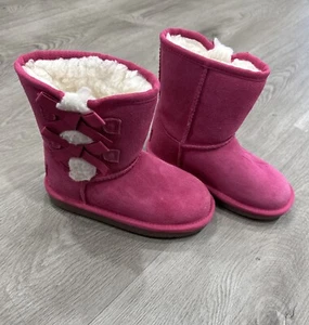 Koolaburra by UGG Mädchen Victoria Kurzstiefel Original - Fandango Pink Größe 10 - Bild 1 von 18