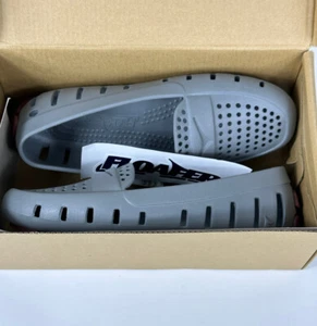 Floaters Women’s Gray (Anchor) Waterproof Posh Driver Shoes New In Box Sz 7 NIB - Picture 1 of 6
