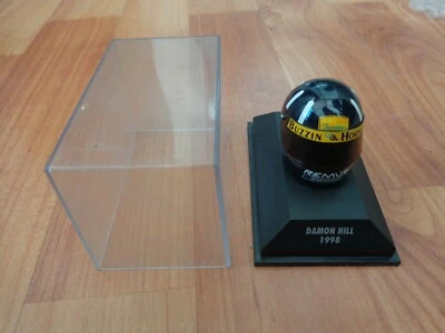 MINICHAMPS 1/8 KLASSE DAMON HILL 1998 JORDAN F1 FORMEL 1 UNFALLHELM - Bild 1 von 3