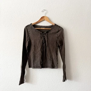 Top donna manica lunga We The Free Burnout small free people boho bohemien - Foto 1 di 7