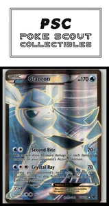 XY - Fates Collide #116/124 Glaceon EX (Full Art) - Picture 1 of 2