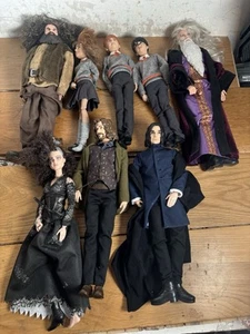 Harry Potter Wizarding World Dolls Figures by Mattel 10" To 12" Set Of 8 2018 - Picture 1 of 11