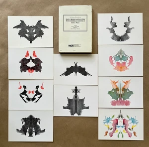 10 ORIGINAL HERMANN RORSCHACH PSYCHODIAGNOSTIK TAFELN PLATES lot 1 - Imagen 1 de 11