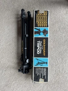 GOLD COAST GT-450 Fluid Action Tripod Camera Adjustable With Box - Picture 1 of 3