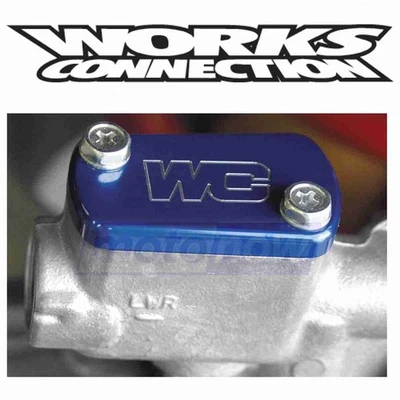 Works Connection Rear Master Cylinder Cover for 2015-2019 Yamaha YZ250FX - qp Foto 1 de 4