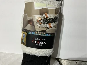 Cynthia Rowley Curious Spiderweb Halloween Table Runner 50 X 15.5 NEW - Picture 1 of 5