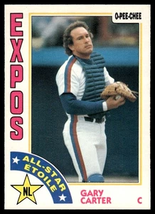 1984 O-Pee-Chee VTG OPC Baseball Gary Carter Montreal Expos #393 - Picture 1 of 2