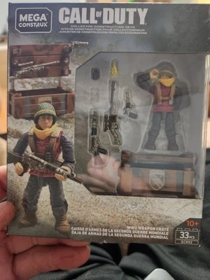 Caja de armas Mega Construx Call of Duty Segunda Guerra Mundial GCN92 ¡Nueva!! Foto 1 de 4