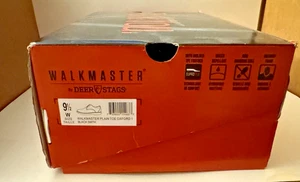 Walkmaster Plain Toe Oxford Größe 9,5 Weite Hirsche Neu - Bild 1 von 7