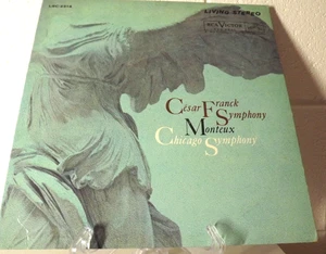 Monteux/Chicago. Symp. Orch. - Cesar Franck Symphony in D Minor RCA LP# LSC-251 - Picture 1 of 4