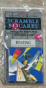 SCRAMBLE SQUARES Puzzle Boating Pelican Very Challenging Puzzle Complete ++ - Picture 1 of 1