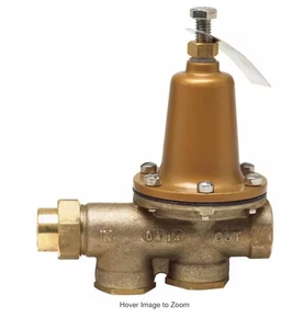 Vatios 3/4 pulg. Válvula reductora de presión de agua de cobre FPT X FPT - Imagen 1 de 3