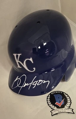 Bo Jackson Signed Full Size Kansas City Royals Batting Helmet Beckett Auto - Image 1 of 4