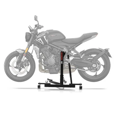 Bequille d'atelier Centrale Power Evo pour Triumph Trident 660 21-24 noir - Photo 1/4
