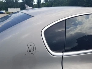 17 2017 MASERATI QUATTROPORTE OEM REAR QUARTER GLASS WINDOW PASSENGER RIGHT  - Picture 1 of 12