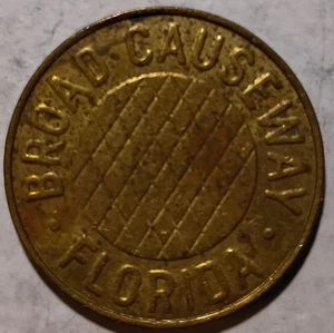 Bay Harbor, Florida - Broad Causeway Florida RW Over R RW Mint Mark FL 60 B - Picture 1 of 2