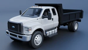 1:35 3D printed F-650 Supercab Dump Truck - Picture 1 of 12