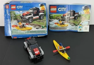LEGO City 60240: Kayak Adventure 100% Complete With  Mini Figure + Box - Picture 1 of 13