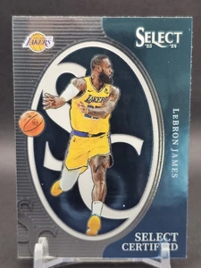 2023-24 Panini Select - Select Certified #7 LeBron James Los Angeles Lakers - Picture 1 of 2