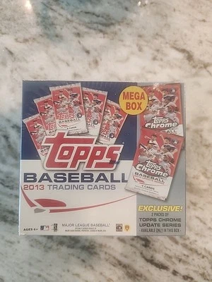 2013 Topps Baseball Sealed MEGA Box+EXCLUSIVE CHROME UPDATE⚾️ Cole⚾️Arenado⚾️ - Image 1 of 4