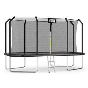 12 FT Rectangle Trampoline - Perfect Outdoor Trampoline for Kids - Gymnastics... - Picture 1 of 7