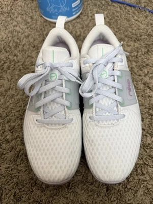 Nike Renew In-Season TR 10 White Violet Shock Shoe 7 CK2576-104 Comfort Footbed - Image 1 of 4