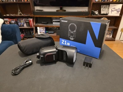 NEEWER Z1-S TTL Round Head Flash Speedlite for Sony DSLR Cameras, 76Ws 2.4G - Image 1 of 4