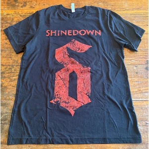 Neu ohne Etikett Shinedown THE VOICES IN MY HEAD ARE LEGENDÄR schwarzes TS-Shirt 100 % Baumwolle MED  - Bild 1 von 5