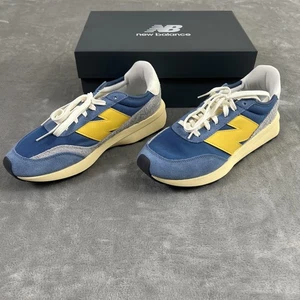 New Balance Shoes Mens Size 11 Blue Yellow Suede Mesh Retro Running U370YB - Picture 1 of 8