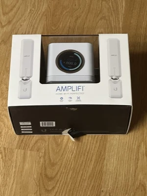 Ubiquiti AmpliFi AFi Dual-Band Mesh Wi-Fi System 1 Router + 2 Mesh Points Unifi - Image 1 of 2