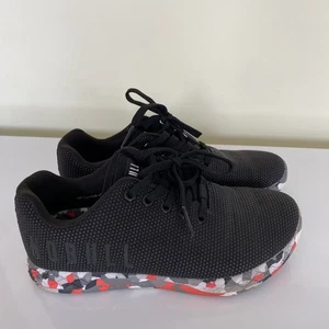 NOBULL Zapatos Mujer Talla 6.5 Negro Superfabric Camuflaje Entrenador Atlético Gimnasio Tenis - Imagen 1 de 9