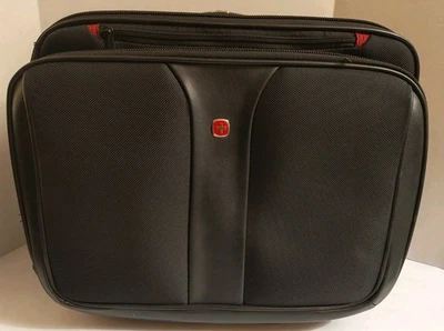 Swiss Gear Wenger The Patriot Rolling Briefcase Luggage Laptop Carry On Bag - Image 1 of 4