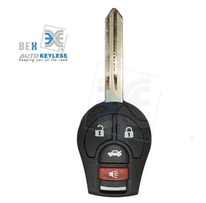 Replacement 4 BOTTON Remote Key Fob Keyless Entry For Nissan 2007-2012 Sentra - Picture 1 of 1