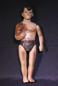 1966　MARUSAN sofbi figure "TARZAN and his friend " Ron Ely TV movie - Picture 1 of 10